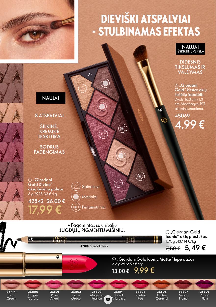 Oriflame katalogas akcijos nuo 
  2022-10-26 iki 
  2022-11-08 | Leidinukas.lt puslapis 88