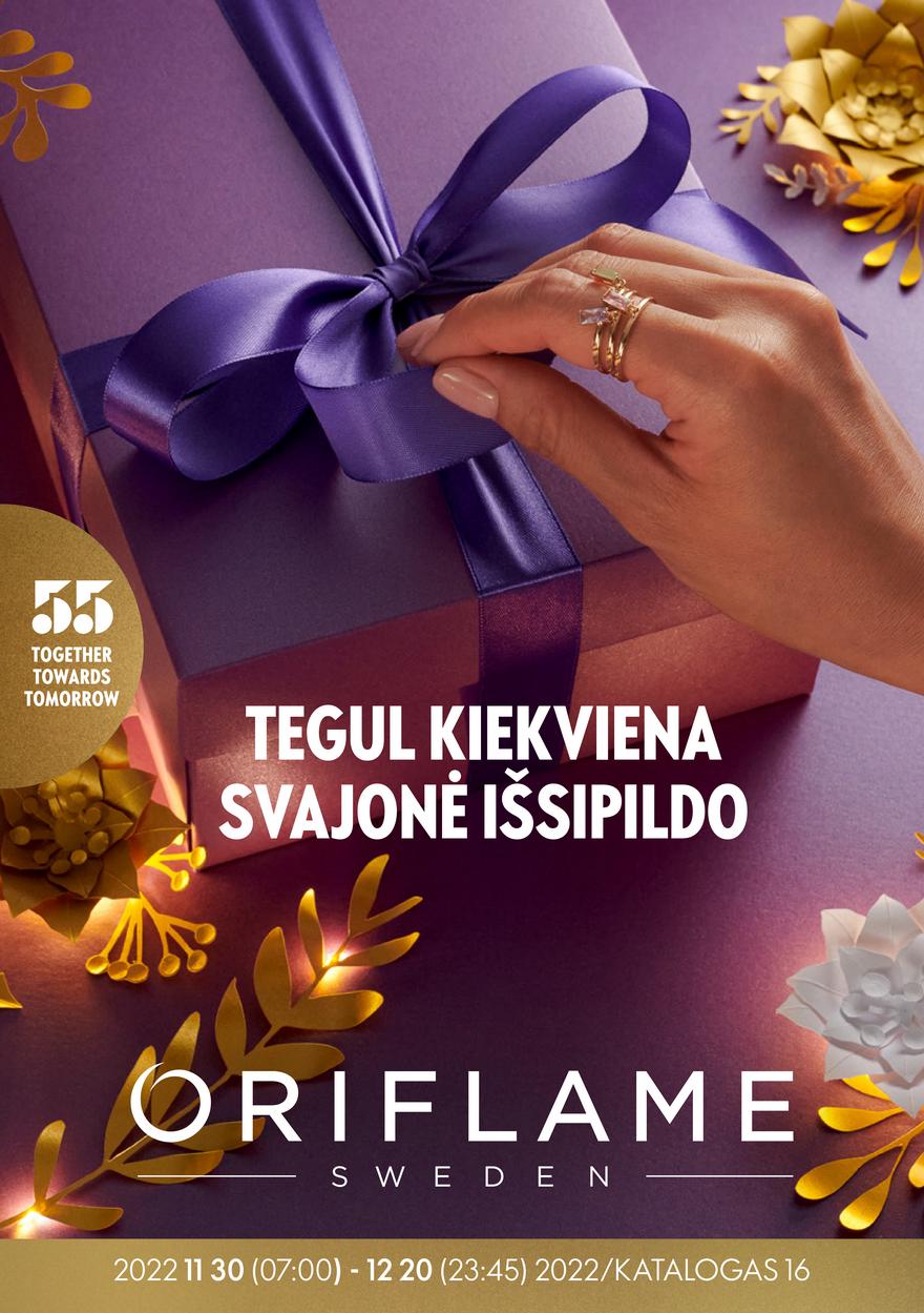 Oriflame katalogas akcijos nuo 
  2022-11-30 iki 
  2022-12-20 | Leidinukas.lt puslapis 1