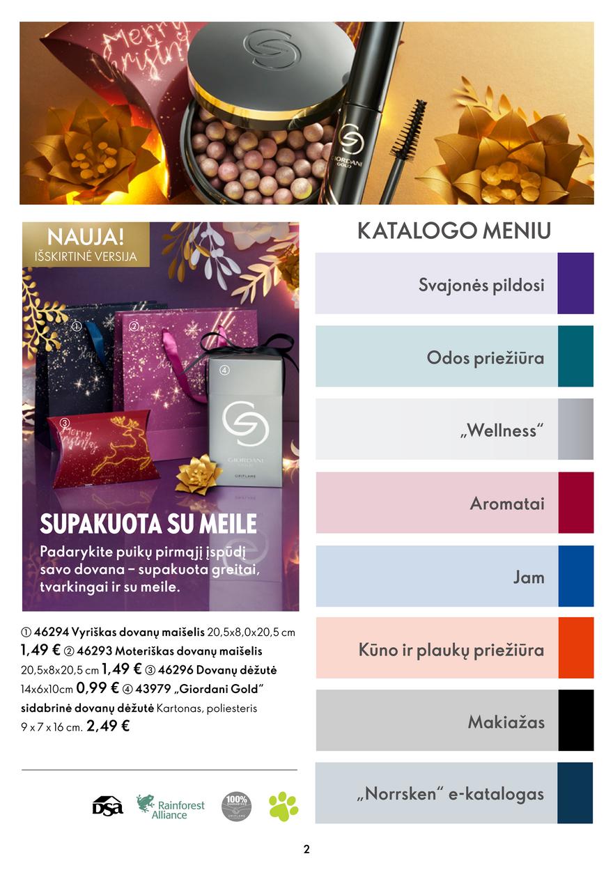 Oriflame katalogas akcijos nuo 
  2022-11-30 iki 
  2022-12-20 | Leidinukas.lt puslapis 2