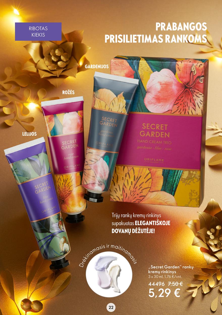 Oriflame katalogas akcijos nuo 
  2022-11-30 iki 
  2022-12-20 | Leidinukas.lt puslapis 22