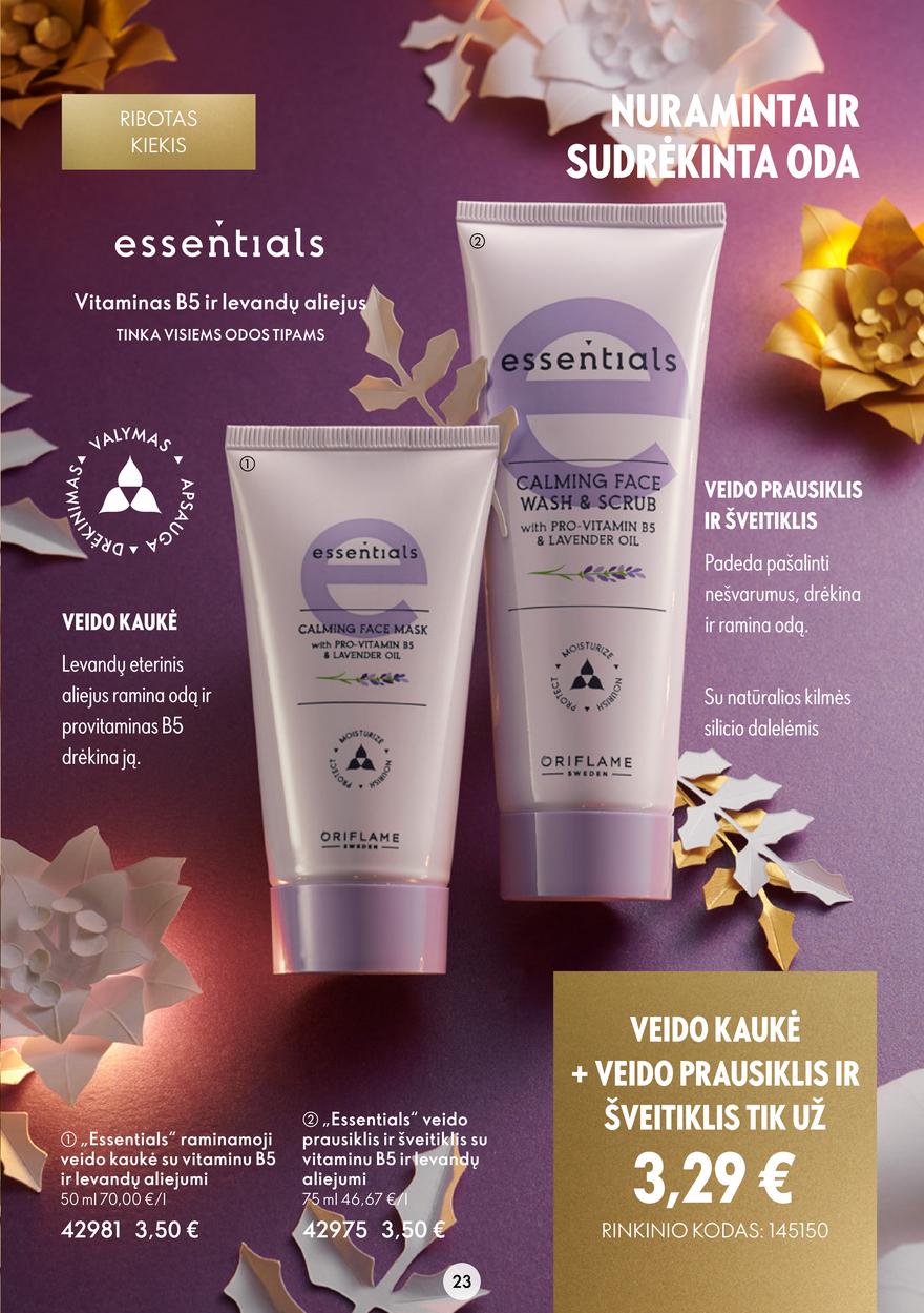 Oriflame katalogas akcijos nuo 
  2022-11-30 iki 
  2022-12-20 | Leidinukas.lt puslapis 23