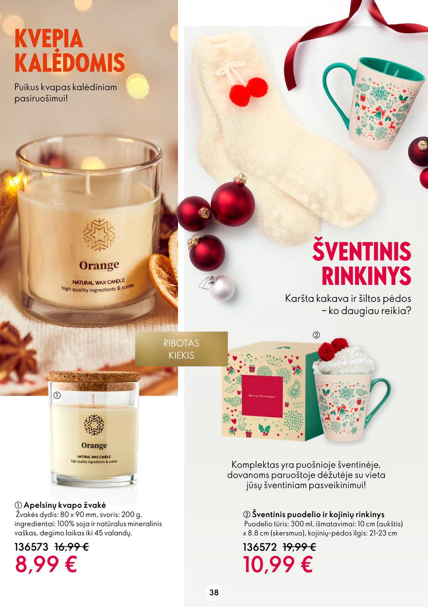 Oriflame katalogas akcijos nuo 
  2022-11-30 iki 
  2022-12-20 | Leidinukas.lt puslapis 38