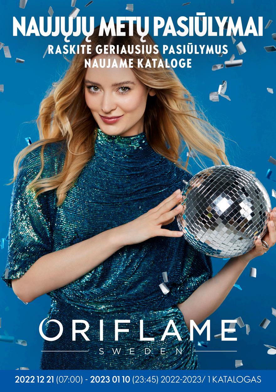 Oriflame katalogas akcijos nuo 
  2022-12-21 iki 
  2023-01-10 | Leidinukas.lt puslapis 1