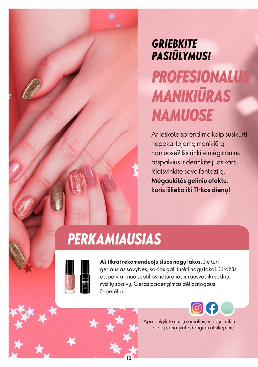 Oriflame katalogas akcijos nuo 
  2022-12-21 iki 
  2023-01-10 | Leidinukas.lt puslapis 10