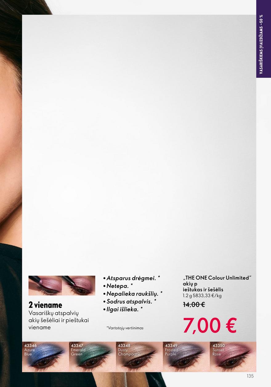 Oriflame katalogas akcijos nuo 
  2023-06-07 iki 
  2023-06-27 | Leidinukas.lt puslapis 137