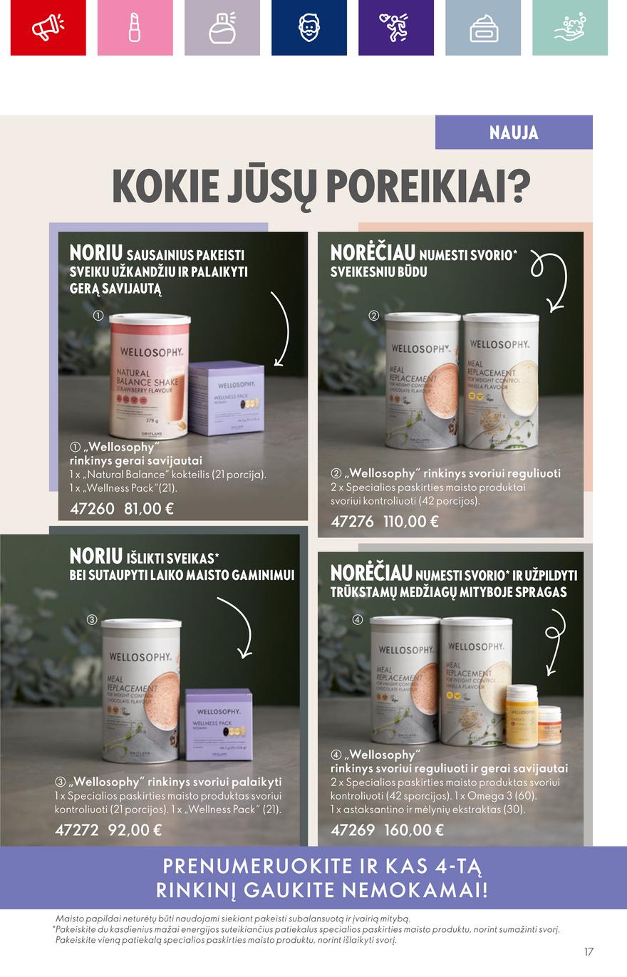 Oriflame katalogas akcijos nuo 
  2023-08-23 iki 
  2023-09-12 | Leidinukas.lt puslapis 17