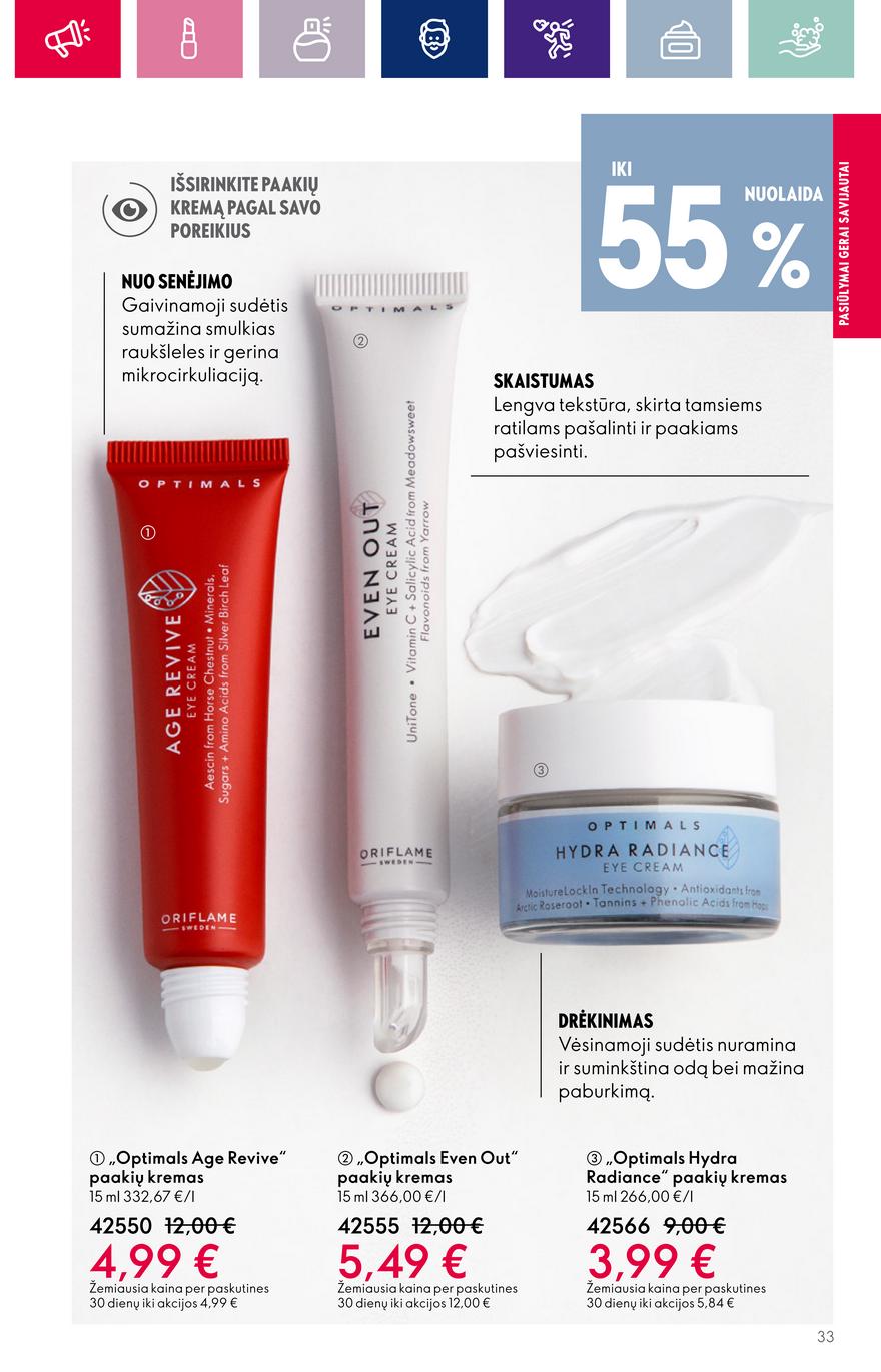 Oriflame katalogas akcijos nuo 
  2023-08-23 iki 
  2023-09-12 | Leidinukas.lt puslapis 33