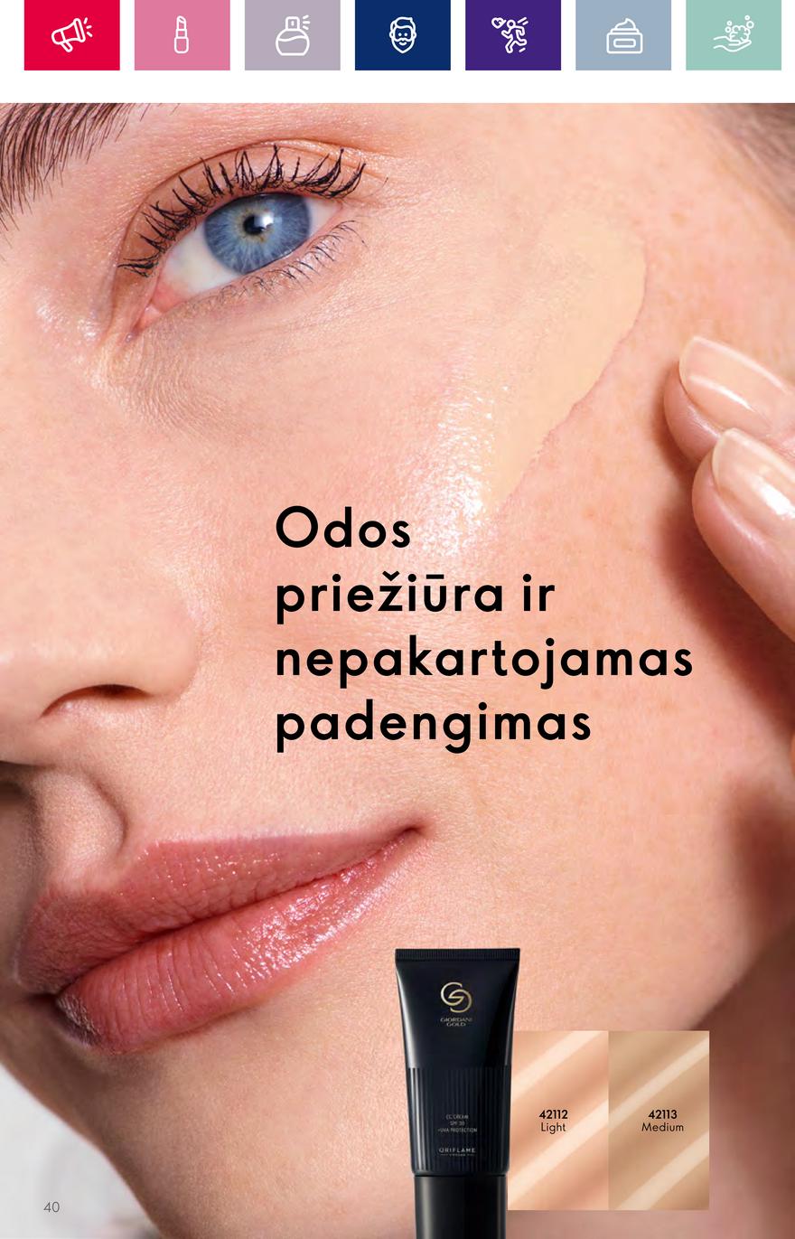 Oriflame katalogas akcijos nuo 
  2023-10-04 iki 
  2023-11-01 | Leidinukas.lt puslapis 40