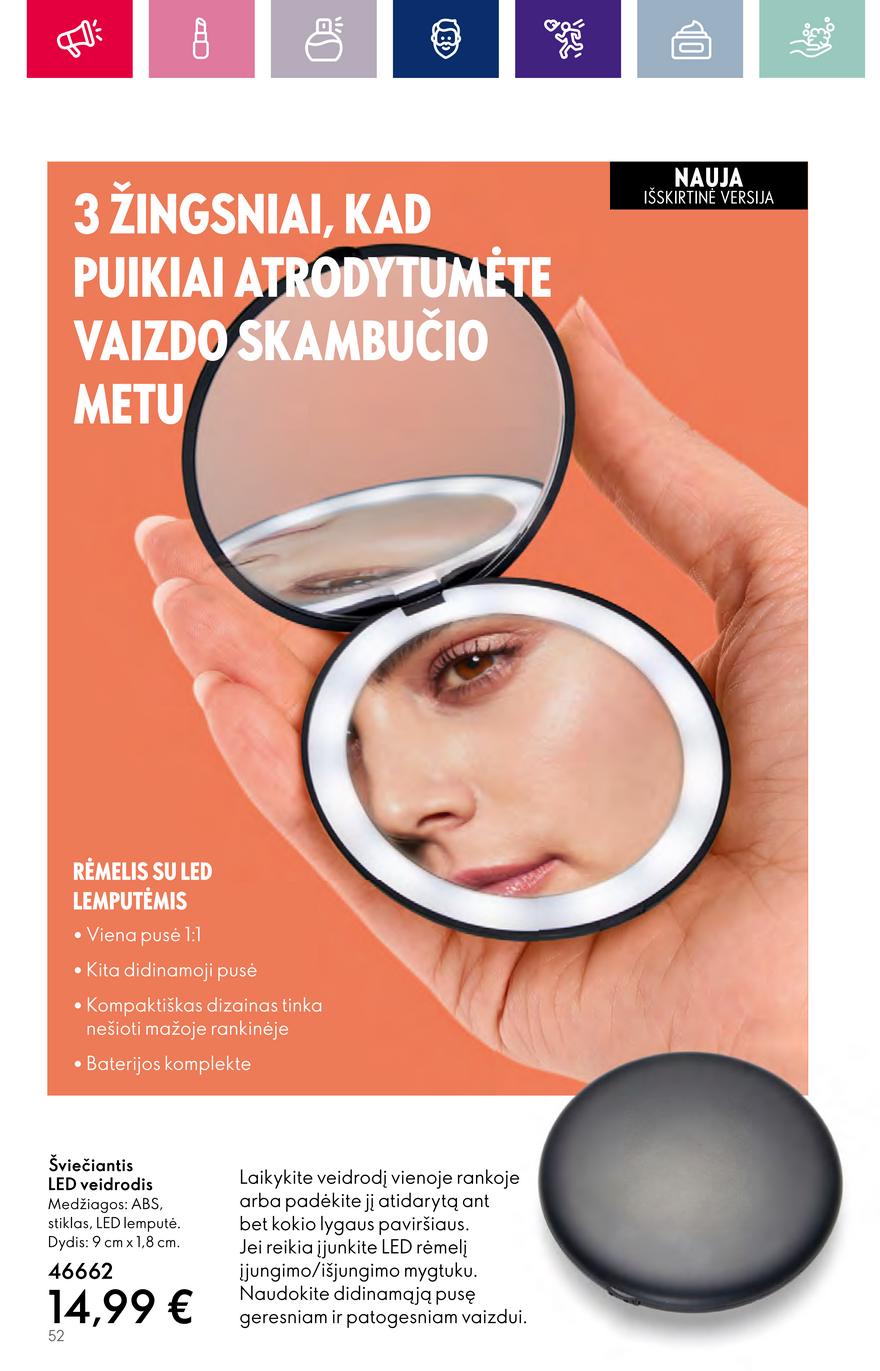 Oriflame katalogas akcijos nuo 
  2023-10-04 iki 
  2023-11-01 | Leidinukas.lt puslapis 52