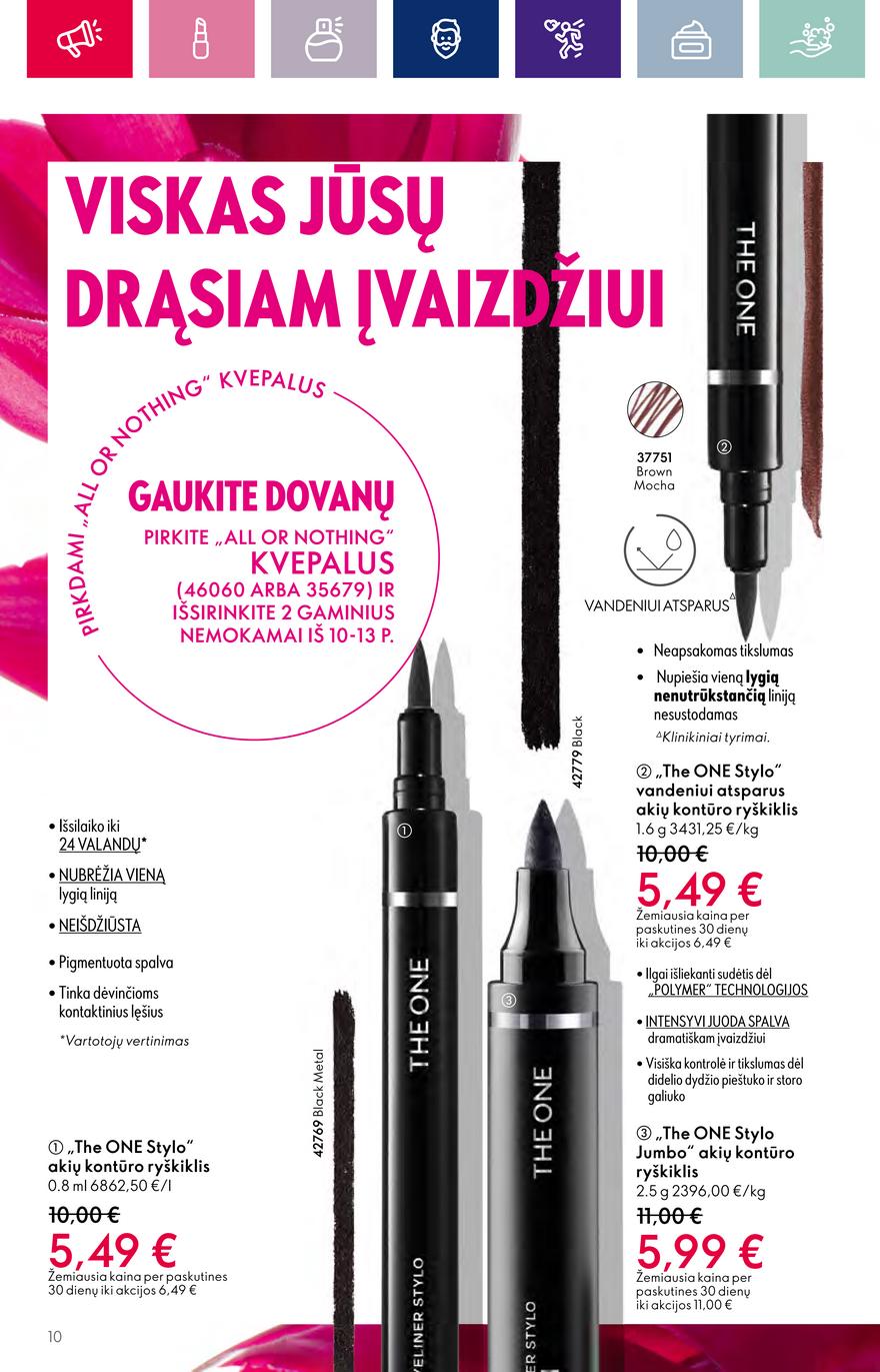 Oriflame katalogas akcijos nuo 
  2023-10-04 iki 
  2023-11-01 | Leidinukas.lt puslapis 10