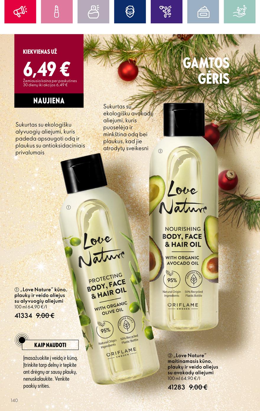 Oriflame katalogas akcijos nuo 
  2023-11-08 iki 
  2023-11-28 | Leidinukas.lt puslapis 140