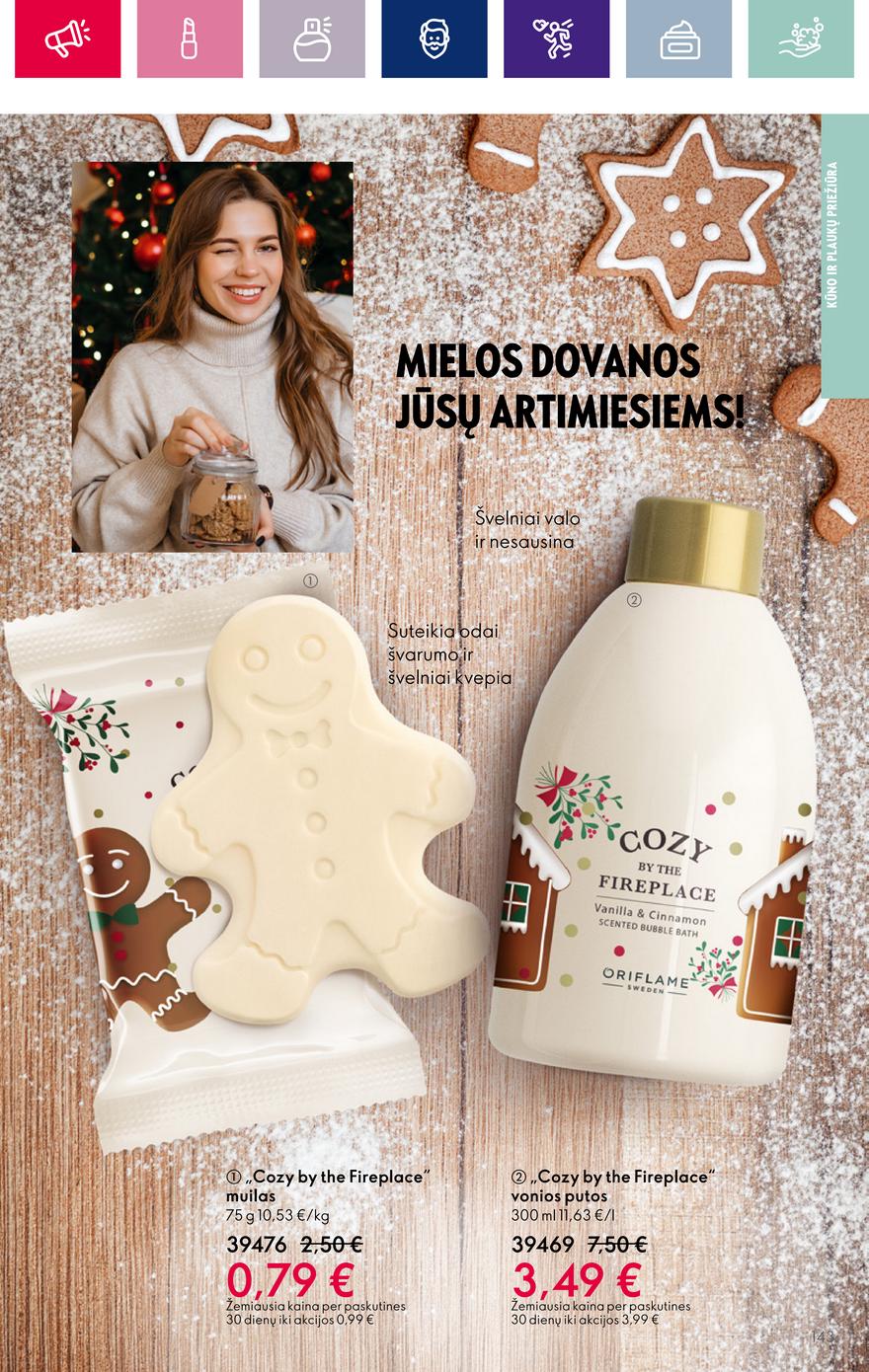 Oriflame katalogas akcijos nuo 
  2023-11-08 iki 
  2023-11-28 | Leidinukas.lt puslapis 143