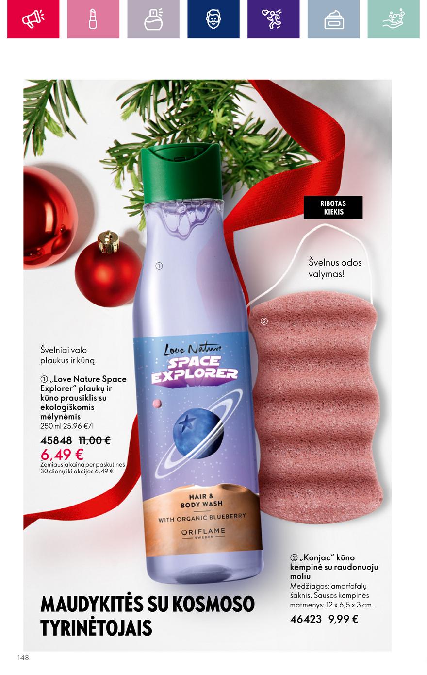 Oriflame katalogas akcijos nuo 
  2023-11-08 iki 
  2023-11-28 | Leidinukas.lt puslapis 148