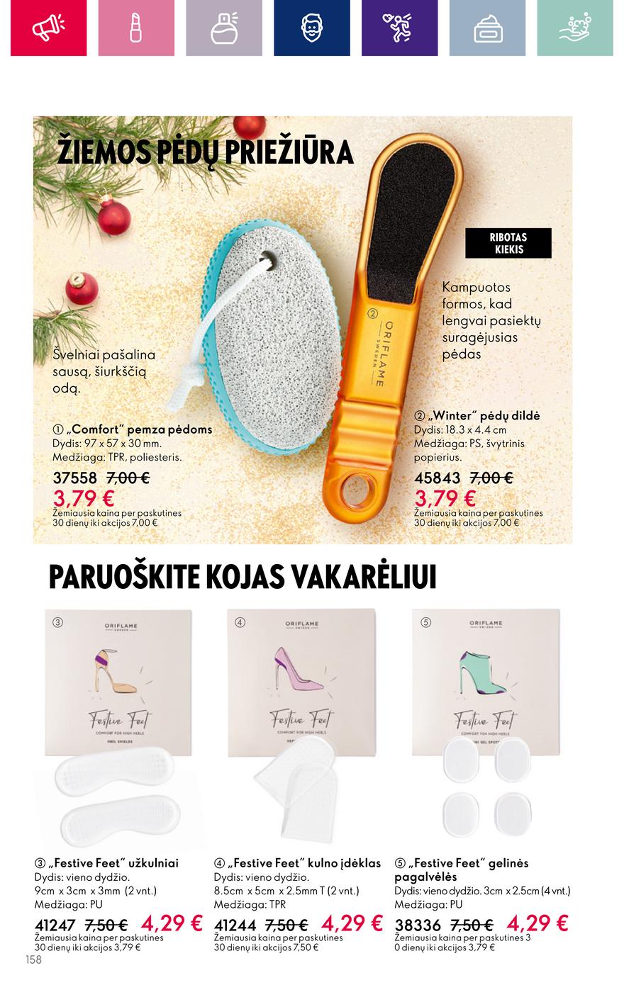 Oriflame katalogas akcijos nuo 
  2023-11-08 iki 
  2023-11-28 | Leidinukas.lt puslapis 158