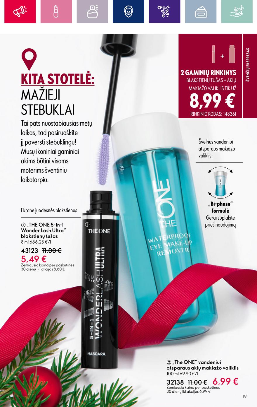 Oriflame katalogas akcijos nuo 
  2023-11-08 iki 
  2023-11-28 | Leidinukas.lt puslapis 19