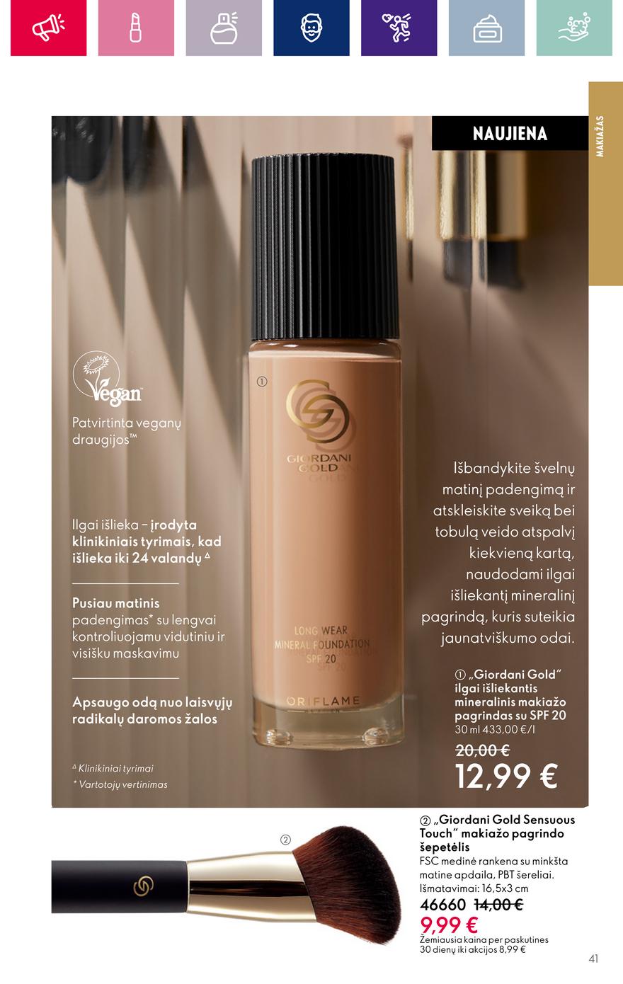 Oriflame katalogas akcijos nuo 
  2023-11-08 iki 
  2023-11-28 | Leidinukas.lt puslapis 41