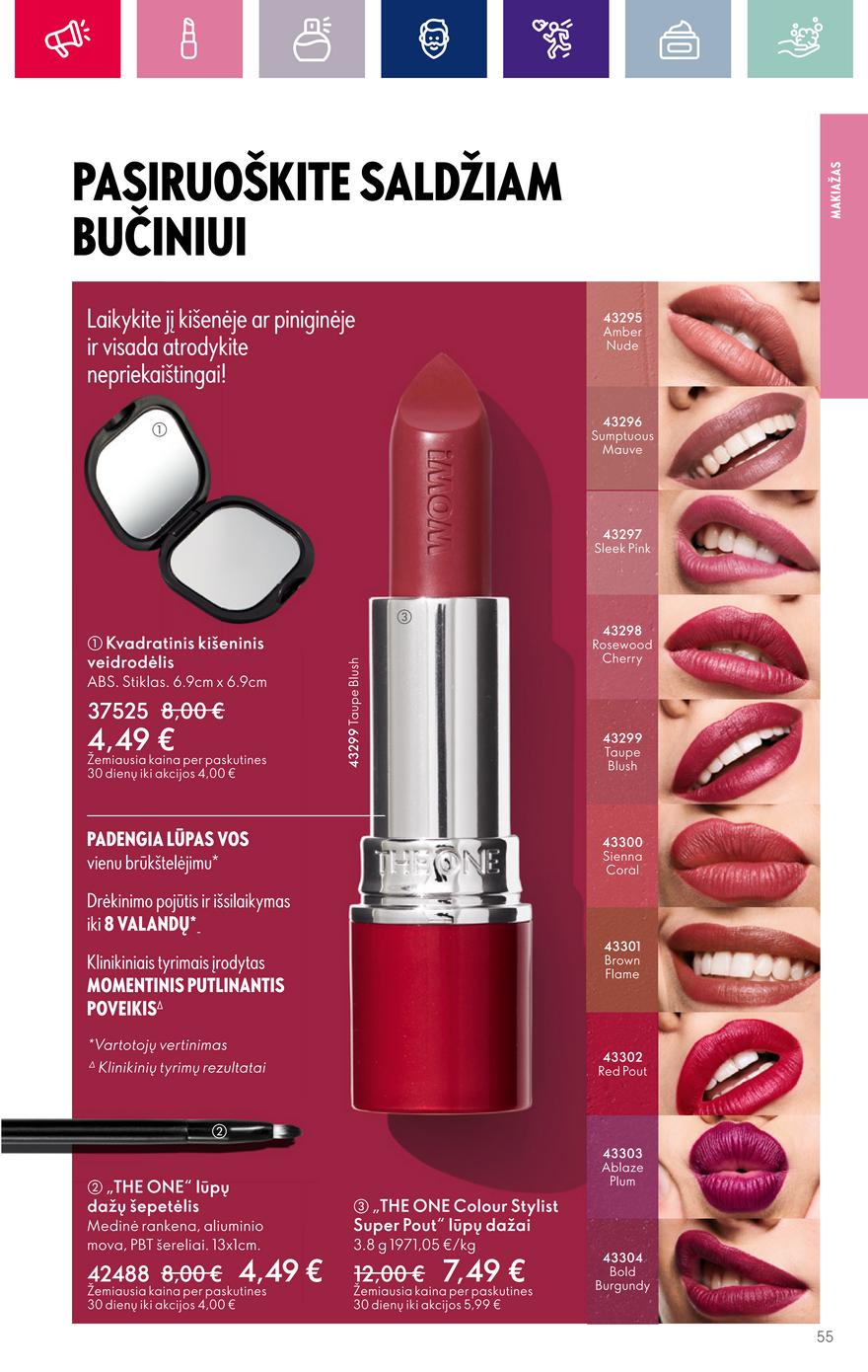 Oriflame katalogas akcijos nuo 
  2023-11-08 iki 
  2023-11-28 | Leidinukas.lt puslapis 55