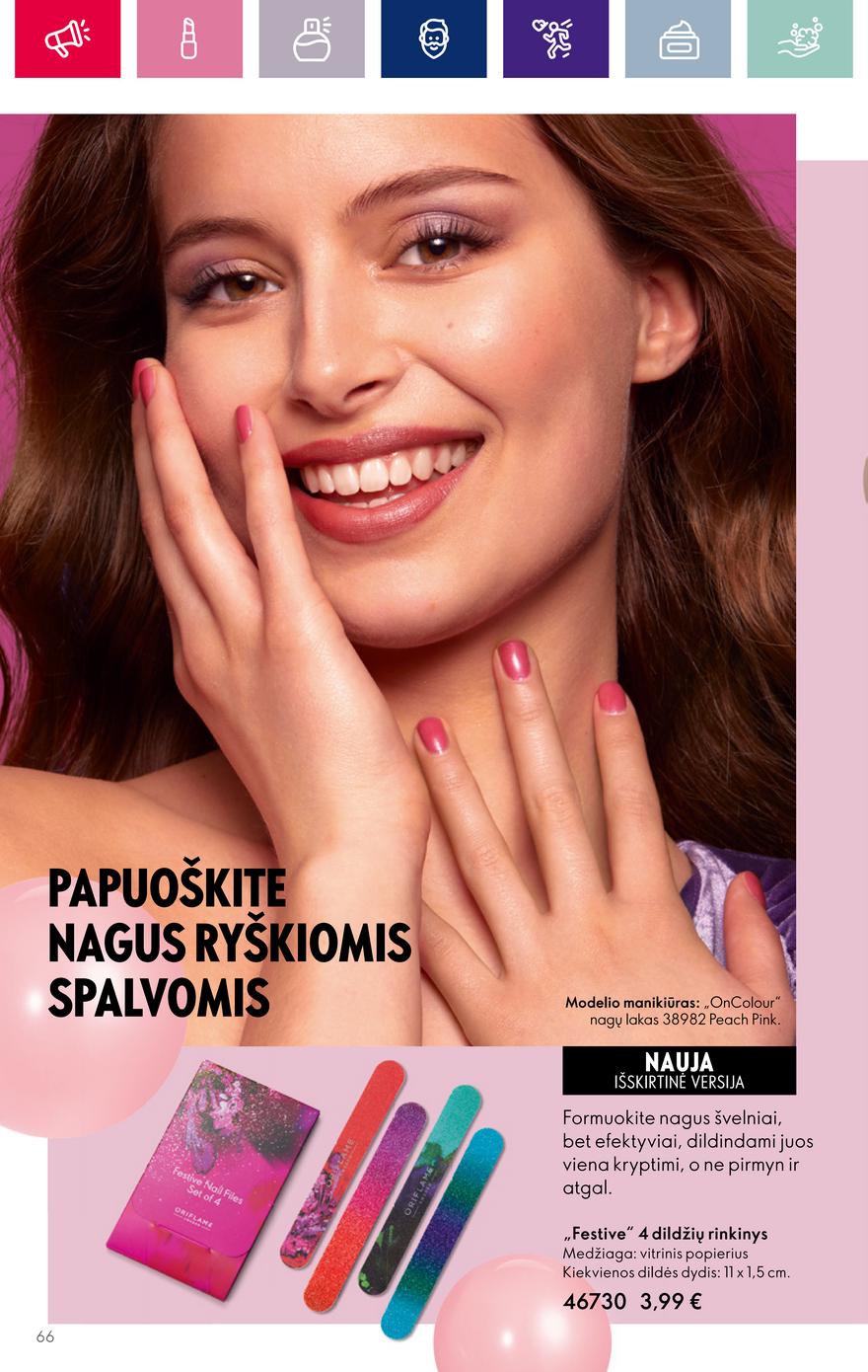 Oriflame katalogas akcijos nuo 
  2023-11-08 iki 
  2023-11-28 | Leidinukas.lt puslapis 66