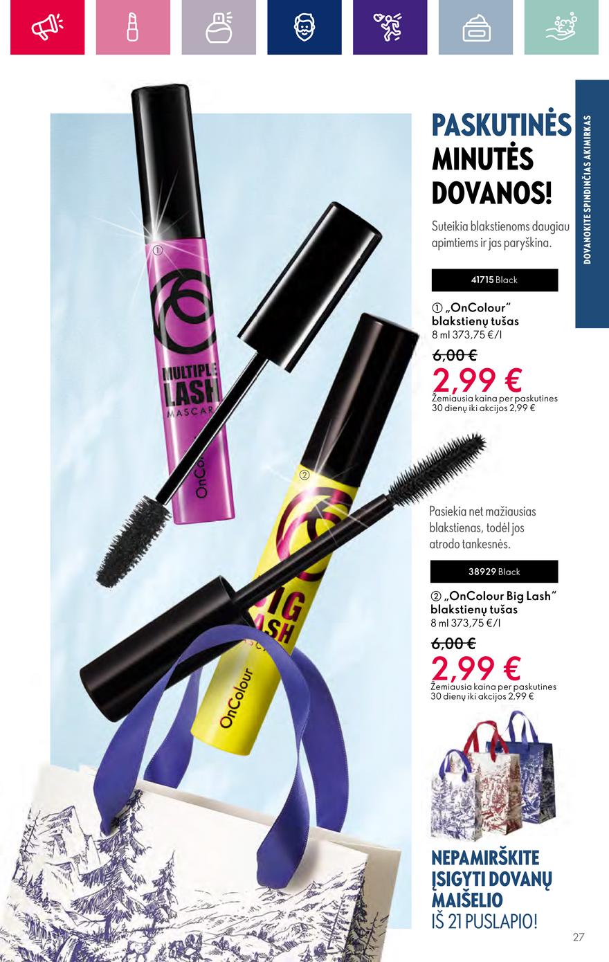 Oriflame katalogas akcijos nuo 
  2023-11-29 iki 
  2023-12-19 | Leidinukas.lt puslapis 27