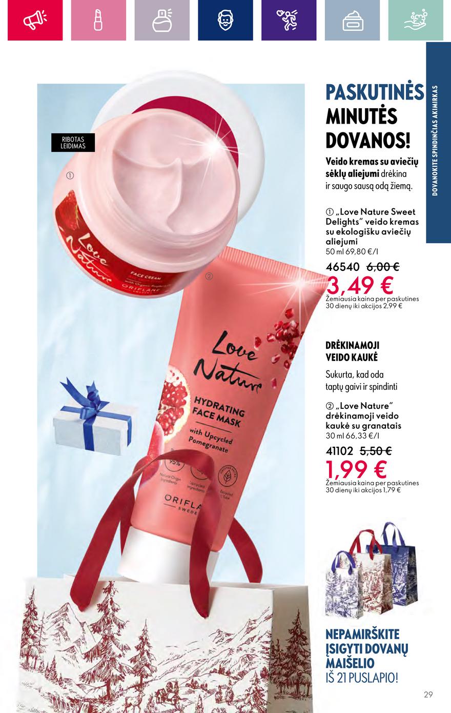 Oriflame katalogas akcijos nuo 
  2023-11-29 iki 
  2023-12-19 | Leidinukas.lt puslapis 29