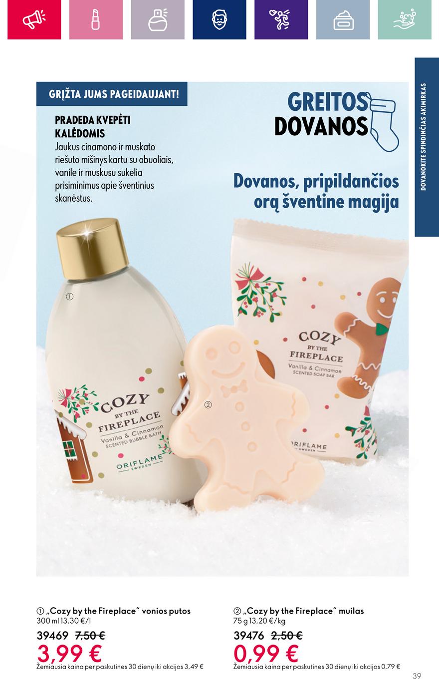 Oriflame katalogas akcijos nuo 
  2023-11-29 iki 
  2023-12-19 | Leidinukas.lt puslapis 39