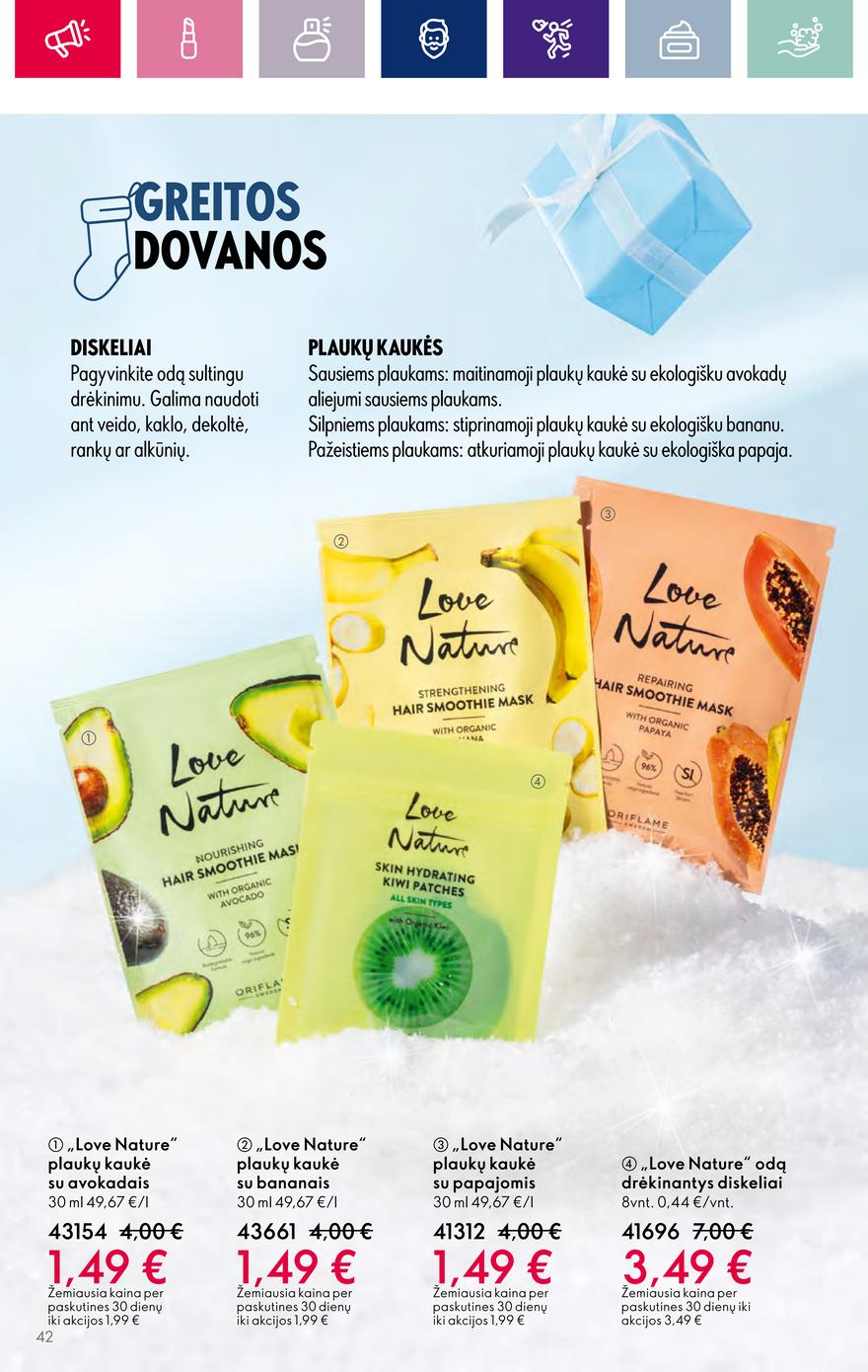 Oriflame katalogas akcijos nuo 
  2023-11-29 iki 
  2023-12-19 | Leidinukas.lt puslapis 42