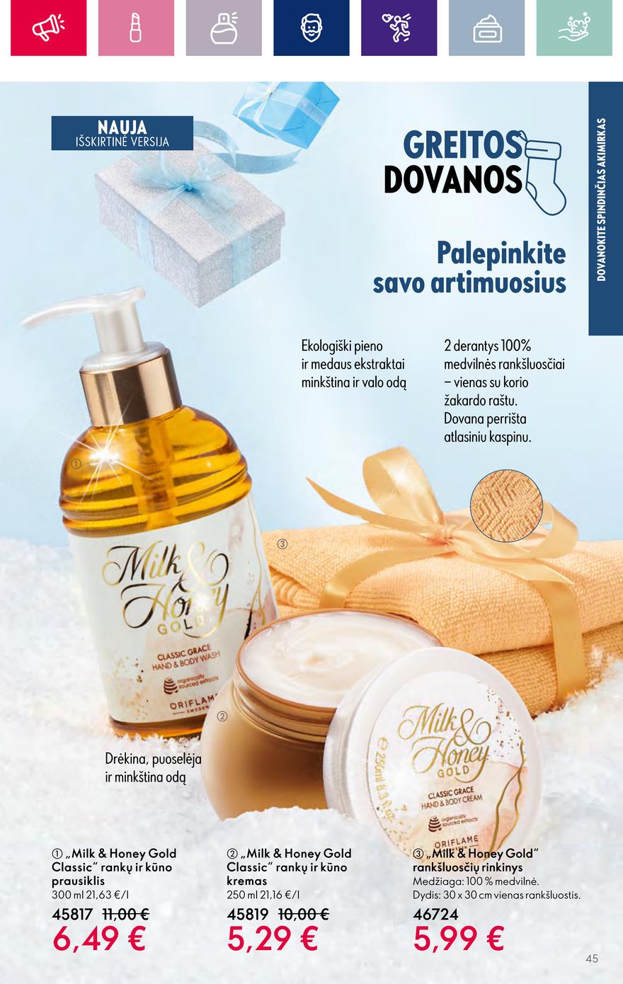 Oriflame katalogas akcijos nuo 
  2023-11-29 iki 
  2023-12-19 | Leidinukas.lt puslapis 45