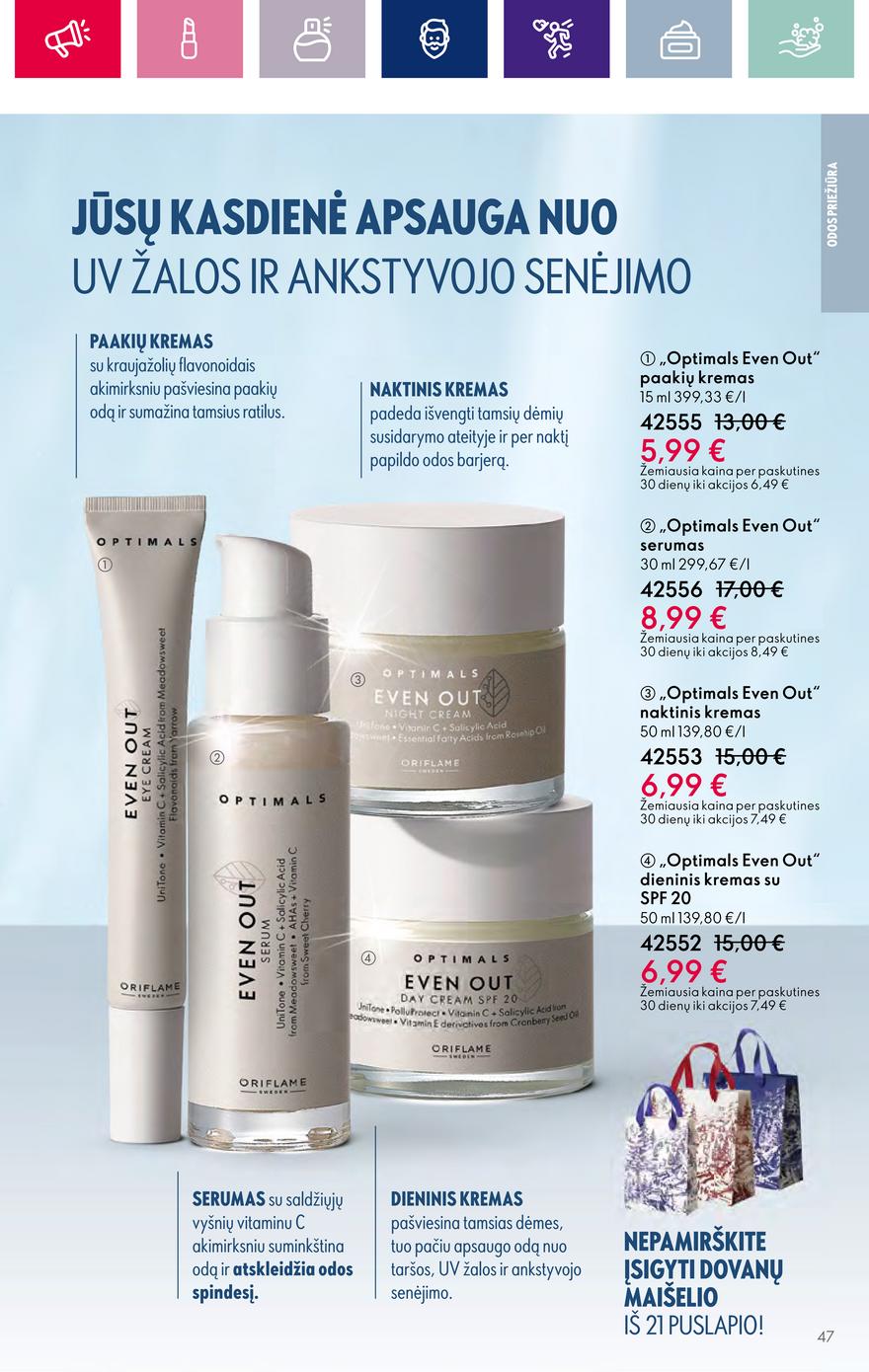 Oriflame katalogas akcijos nuo 
  2023-11-29 iki 
  2023-12-19 | Leidinukas.lt puslapis 47