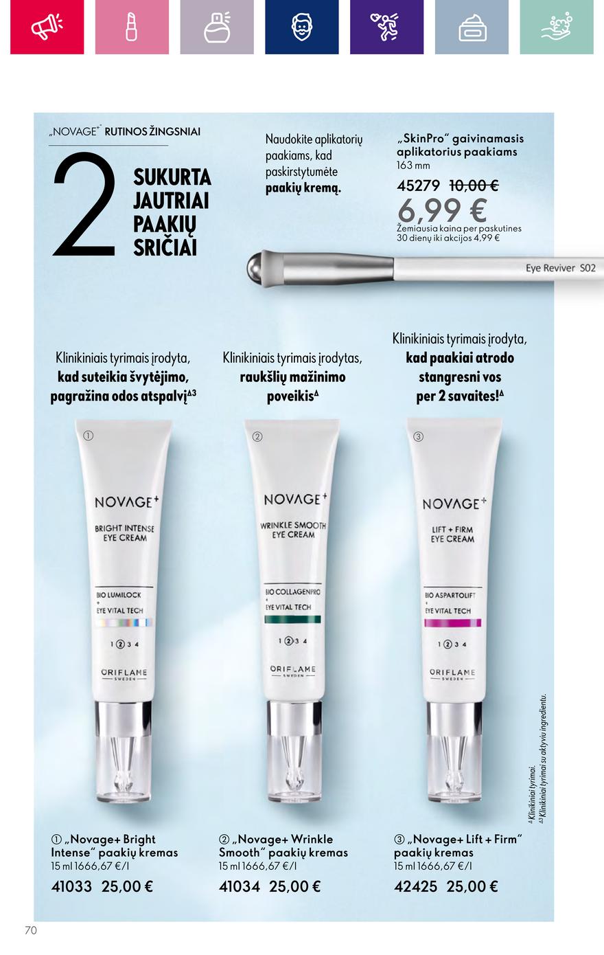 Oriflame katalogas akcijos nuo 
  2023-11-29 iki 
  2023-12-19 | Leidinukas.lt puslapis 70