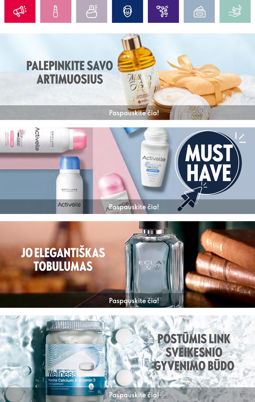 Oriflame katalogas akcijos nuo 
  2023-11-29 iki 
  2023-12-19 | Leidinukas.lt puslapis 9