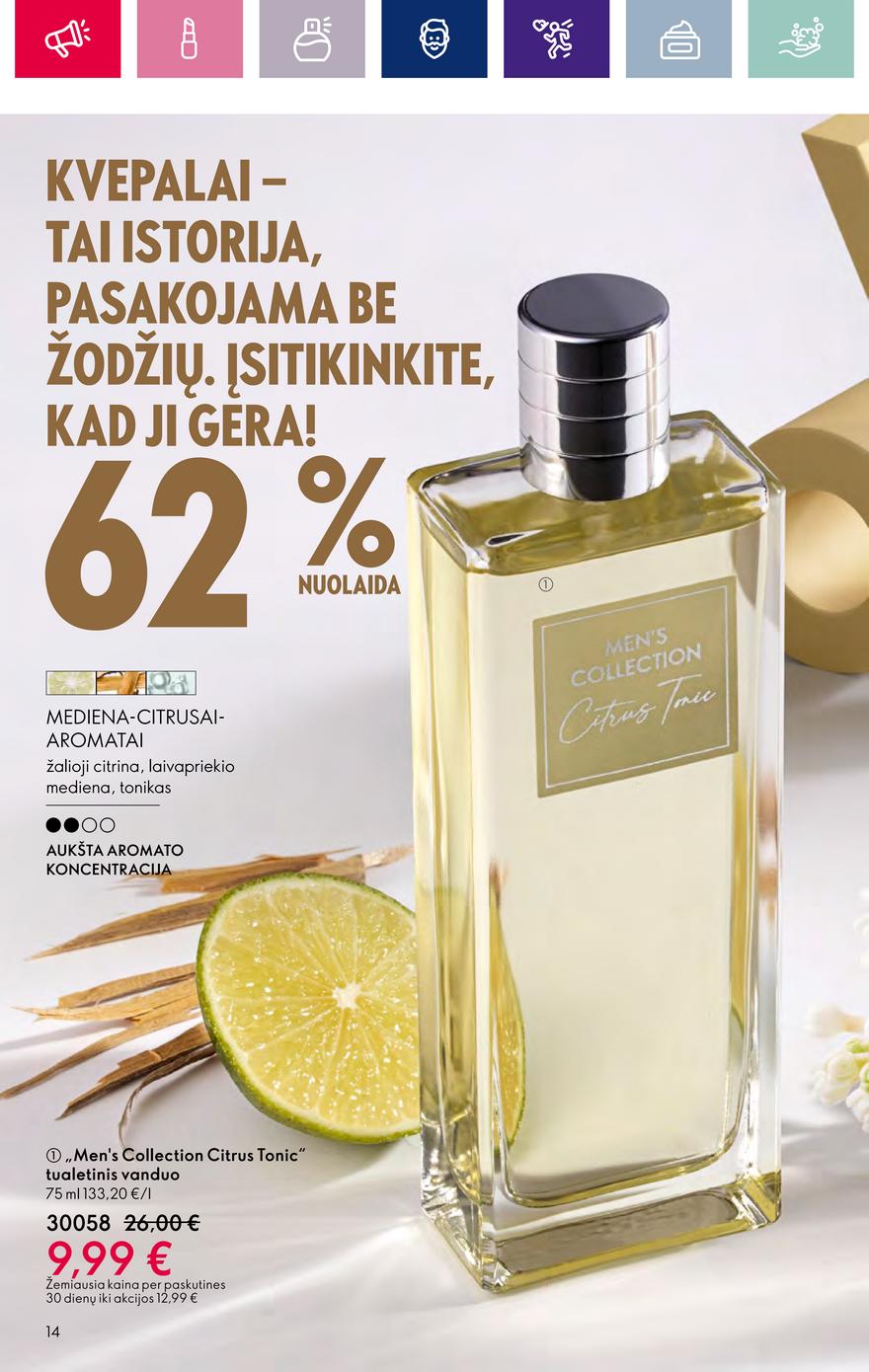 Oriflame katalogas akcijos nuo 
  2023-12-20 iki 
  2024-01-16 | Leidinukas.lt puslapis 14