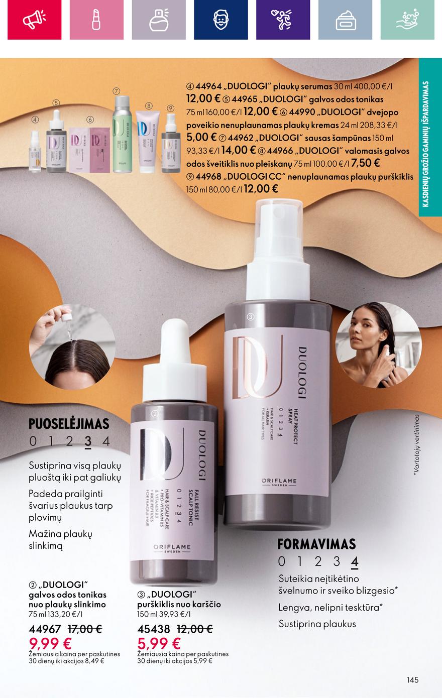 Oriflame katalogas akcijos nuo 
  2023-12-20 iki 
  2024-01-16 | Leidinukas.lt puslapis 145