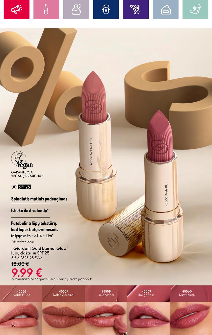 Oriflame katalogas akcijos nuo 
  2023-12-20 iki 
  2024-01-16 | Leidinukas.lt puslapis 26