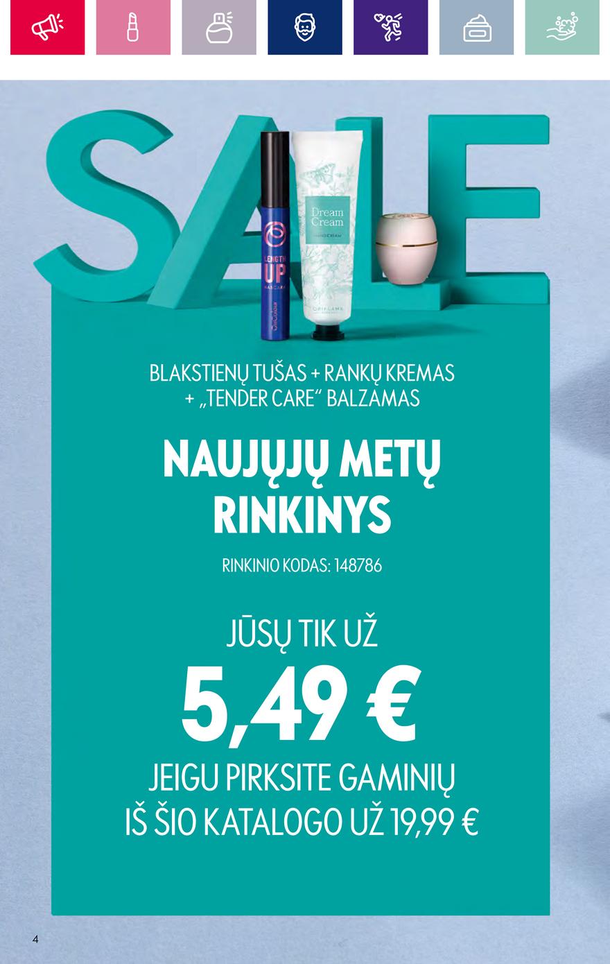 Oriflame katalogas akcijos nuo 
  2023-12-20 iki 
  2024-01-16 | Leidinukas.lt puslapis 4