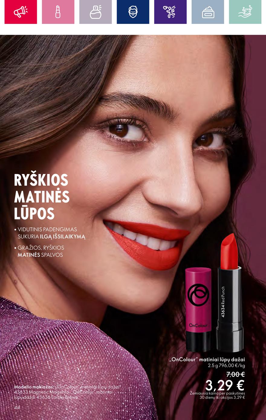 Oriflame katalogas akcijos nuo 
  2023-12-20 iki 
  2024-01-16 | Leidinukas.lt puslapis 44