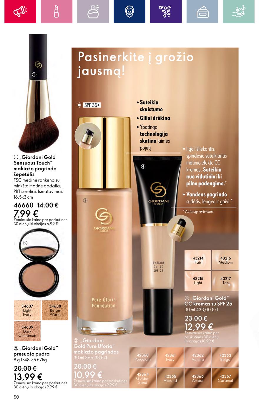 Oriflame katalogas akcijos nuo 
  2023-12-20 iki 
  2024-01-16 | Leidinukas.lt puslapis 50