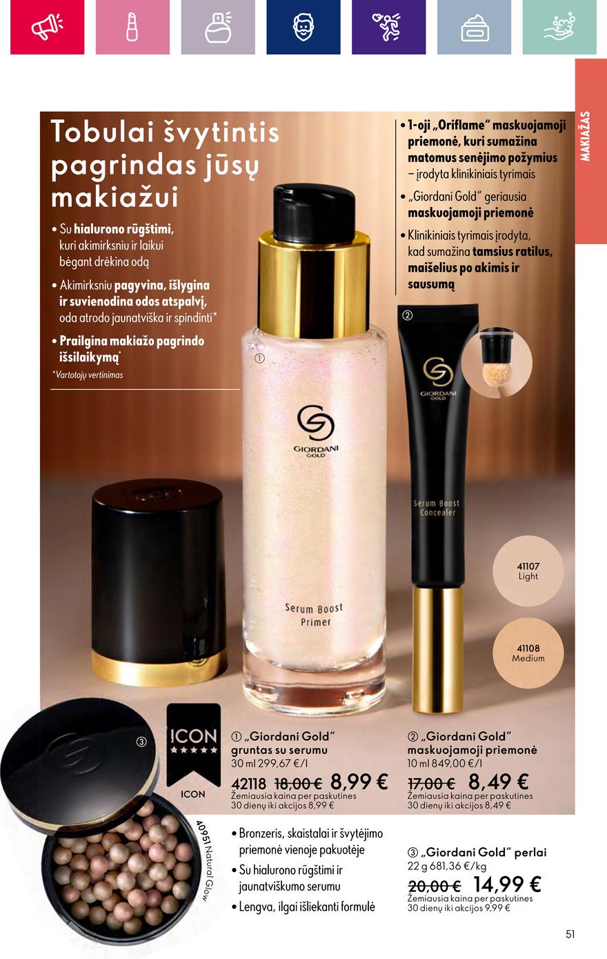 Oriflame katalogas akcijos nuo 
  2023-12-20 iki 
  2024-01-16 | Leidinukas.lt puslapis 51