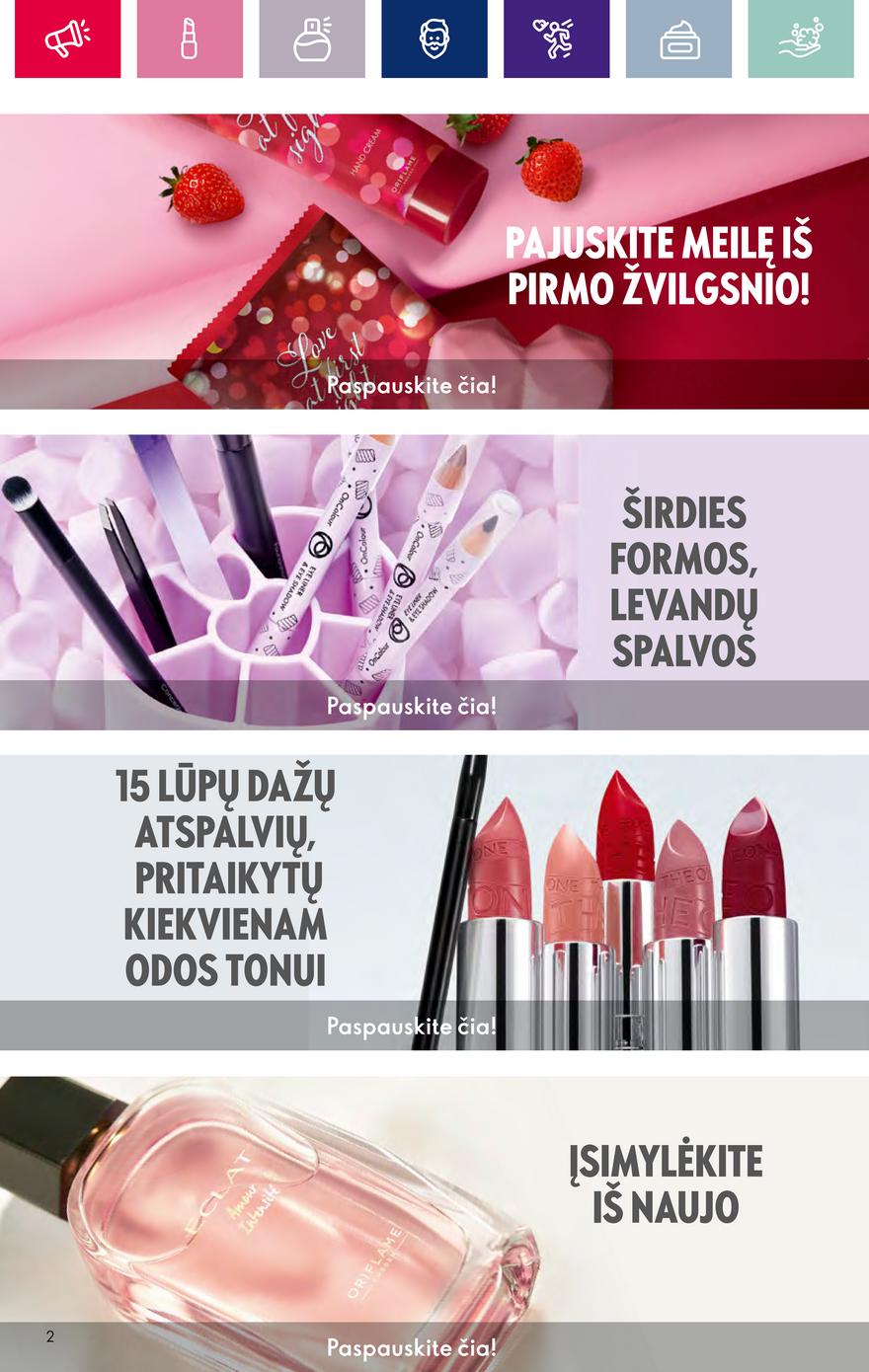 Oriflame katalogas akcijos nuo 
  2024-01-17 iki 
  2024-02-14 | Leidinukas.lt puslapis 2