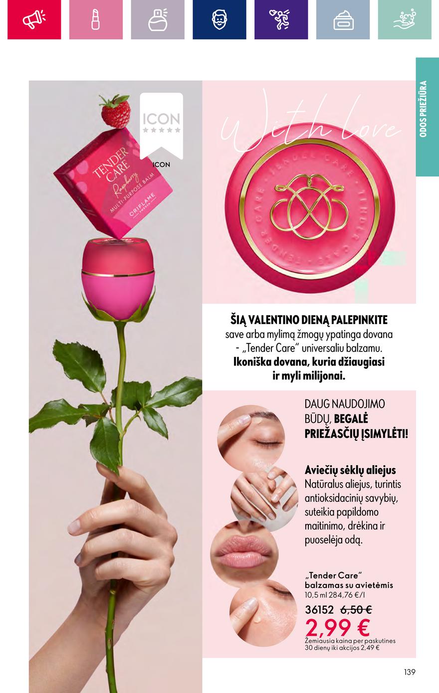 Oriflame katalogas akcijos nuo 
  2024-01-17 iki 
  2024-02-14 | Leidinukas.lt puslapis 139