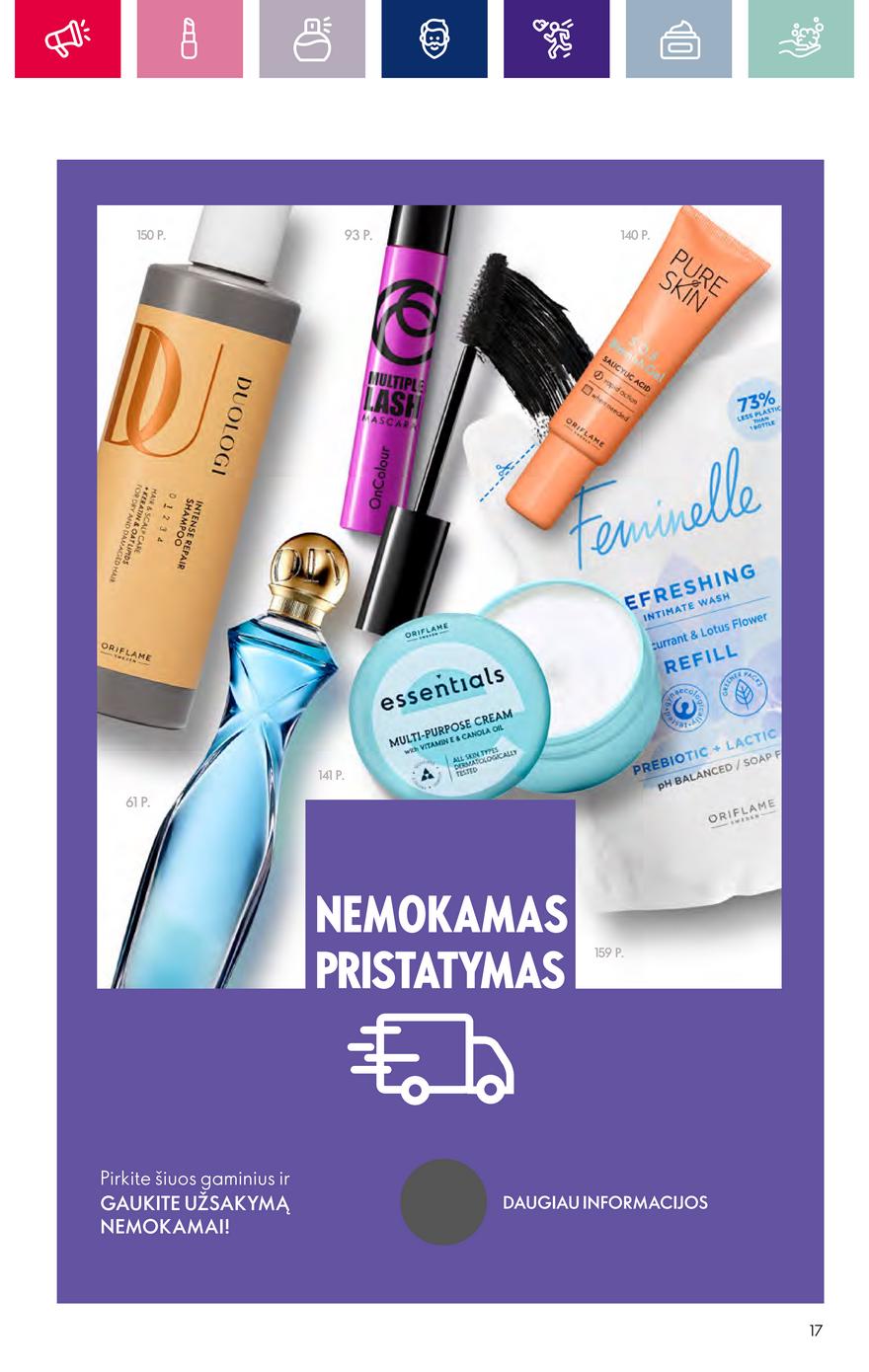 Oriflame katalogas akcijos nuo 
  2024-01-17 iki 
  2024-02-14 | Leidinukas.lt puslapis 17