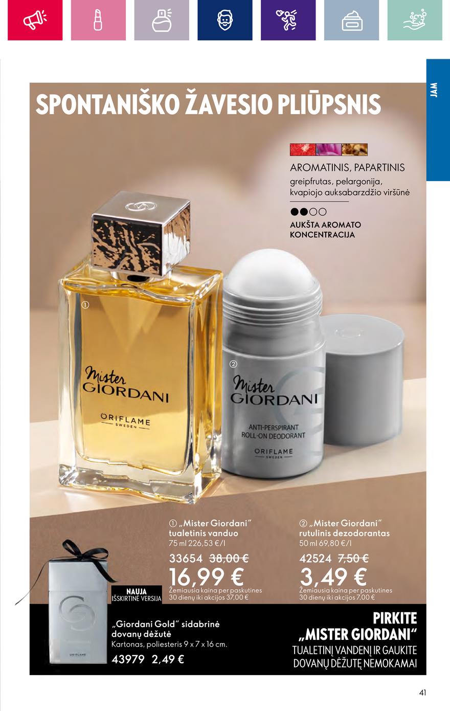 Oriflame katalogas akcijos nuo 
  2024-01-17 iki 
  2024-02-14 | Leidinukas.lt puslapis 41