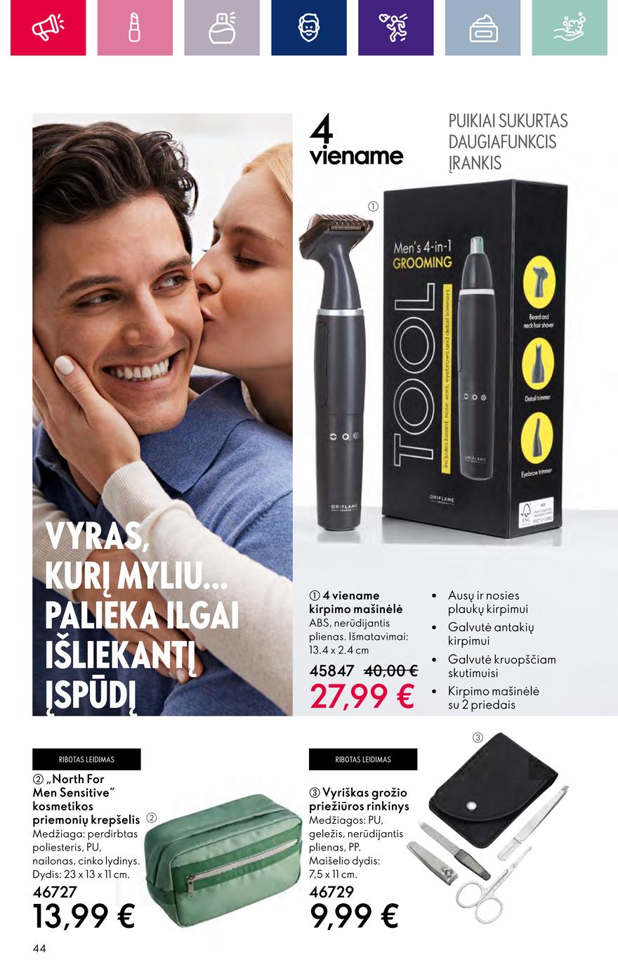 Oriflame katalogas akcijos nuo 
  2024-01-17 iki 
  2024-02-14 | Leidinukas.lt puslapis 44