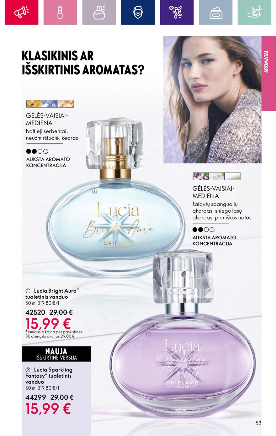 Oriflame katalogas akcijos nuo 
  2024-01-17 iki 
  2024-02-14 | Leidinukas.lt puslapis 53