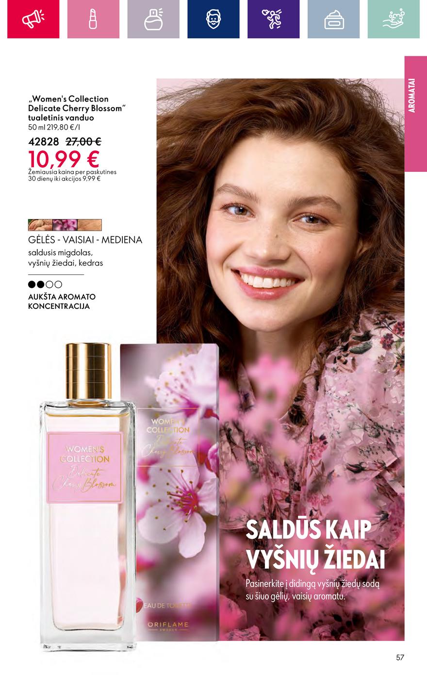 Oriflame katalogas akcijos nuo 
  2024-01-17 iki 
  2024-02-14 | Leidinukas.lt puslapis 57