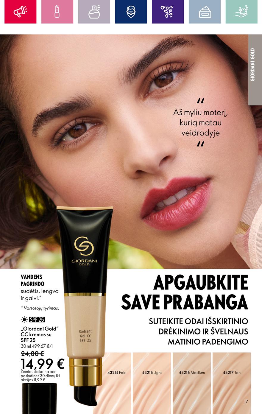 Oriflame katalogas akcijos nuo 
  2024-02-15 iki 
  2024-03-06 | Leidinukas.lt puslapis 17