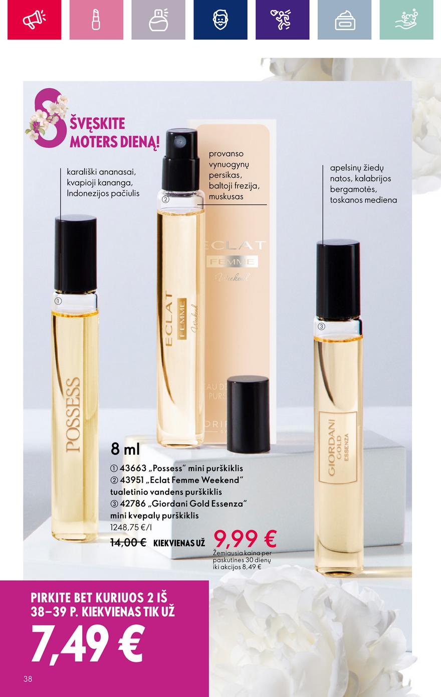 Oriflame katalogas akcijos nuo 
  2024-02-15 iki 
  2024-03-06 | Leidinukas.lt puslapis 38