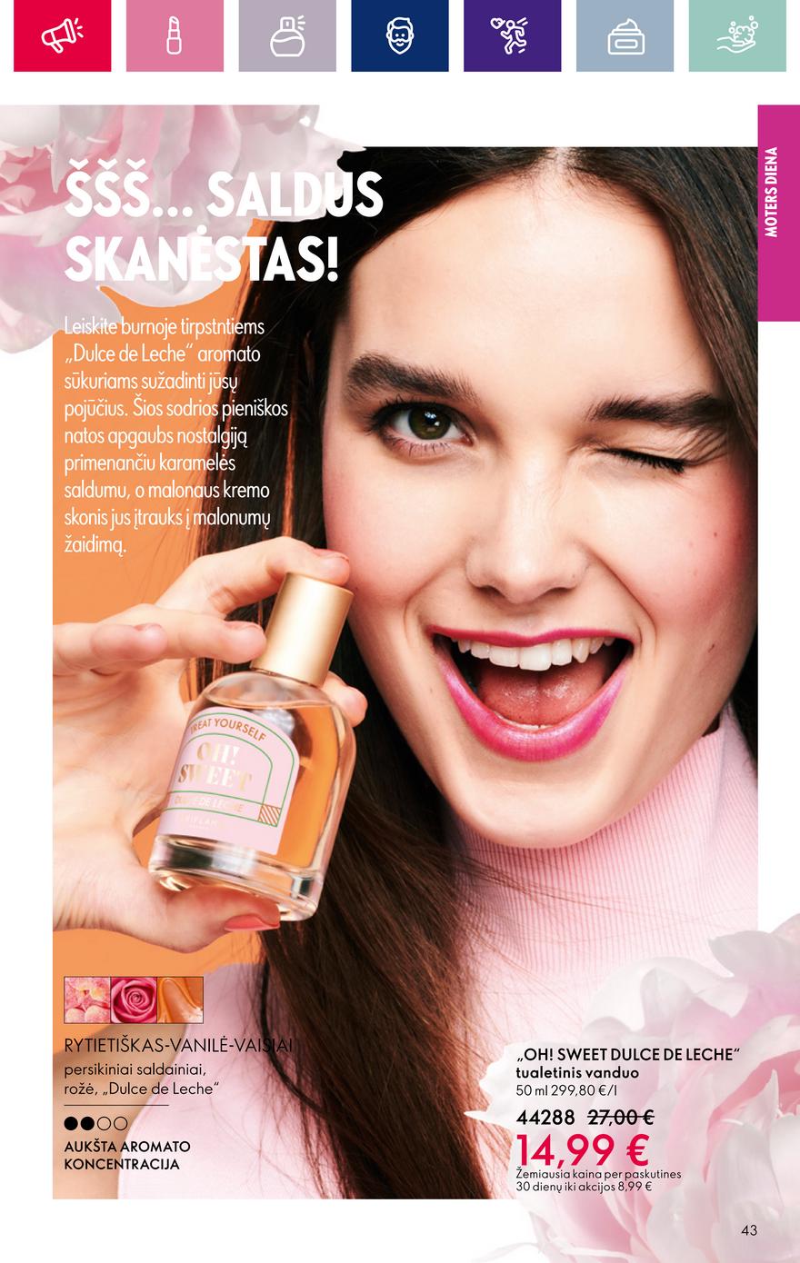 Oriflame katalogas akcijos nuo 
  2024-02-15 iki 
  2024-03-06 | Leidinukas.lt puslapis 43