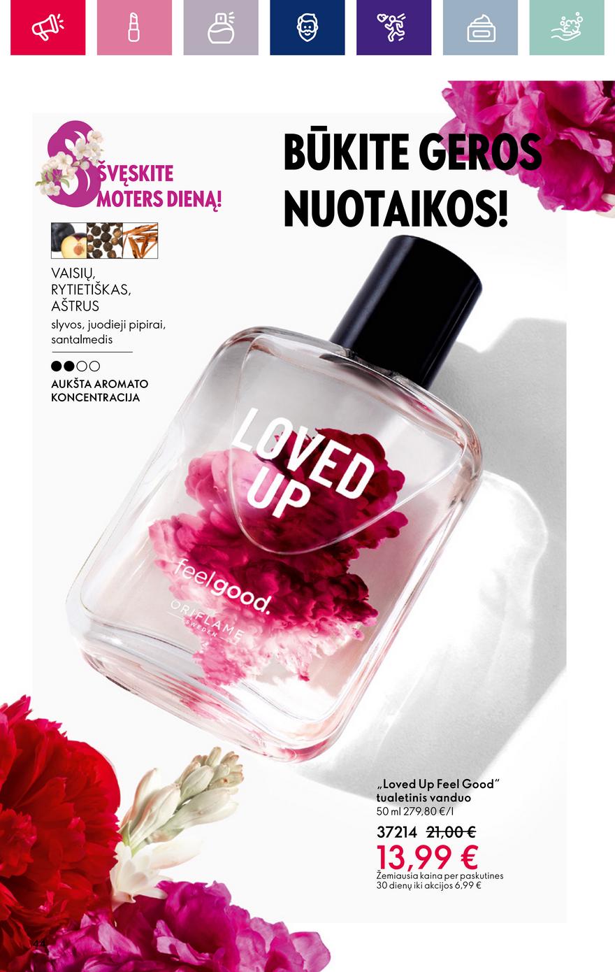 Oriflame katalogas akcijos nuo 
  2024-02-15 iki 
  2024-03-06 | Leidinukas.lt puslapis 44