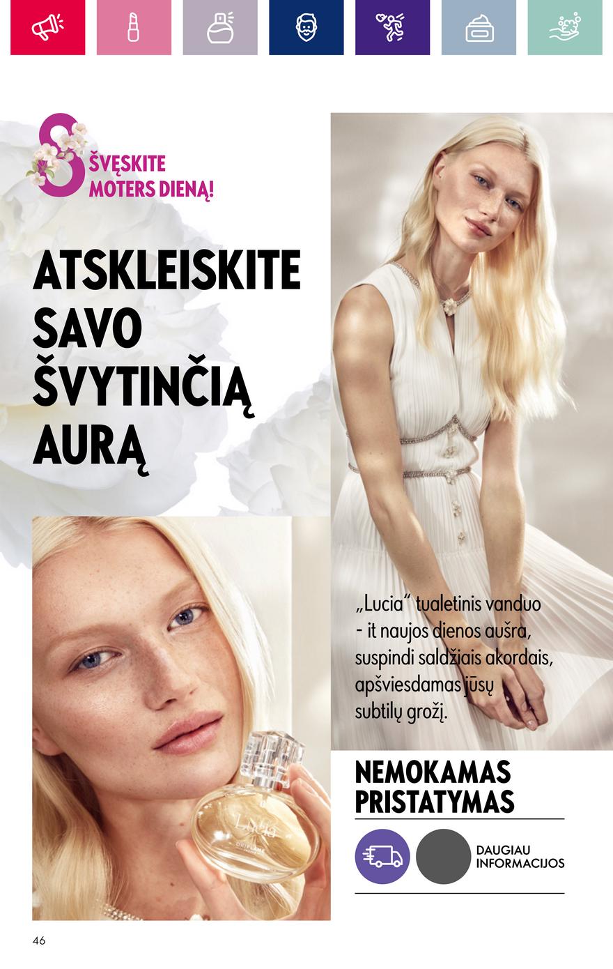 Oriflame katalogas akcijos nuo 
  2024-02-15 iki 
  2024-03-06 | Leidinukas.lt puslapis 46