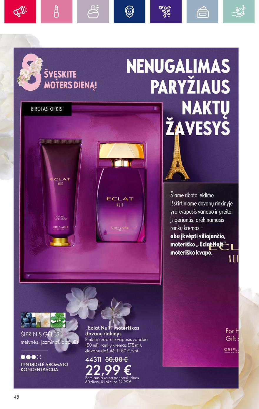 Oriflame katalogas akcijos nuo 
  2024-02-15 iki 
  2024-03-06 | Leidinukas.lt puslapis 48